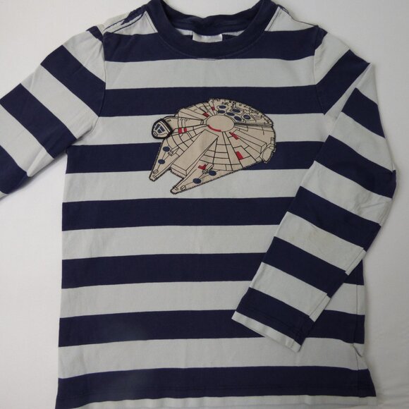 Hanna Andersson Kids' Star Wars Santa Porg T-Shirt, Size 8 - Picture 1 of 5